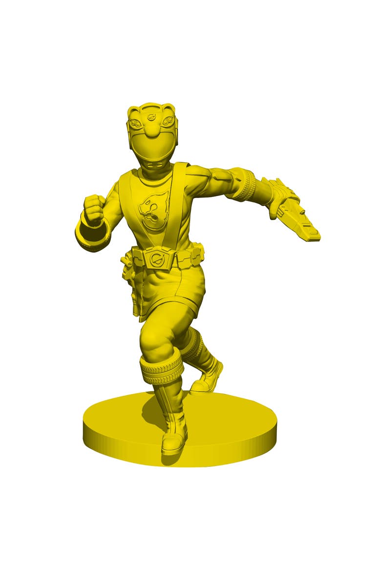 Power Rangers Heroes of the Grid RPM Ranger Pack Expansion, Alternate, color, Multicolored
