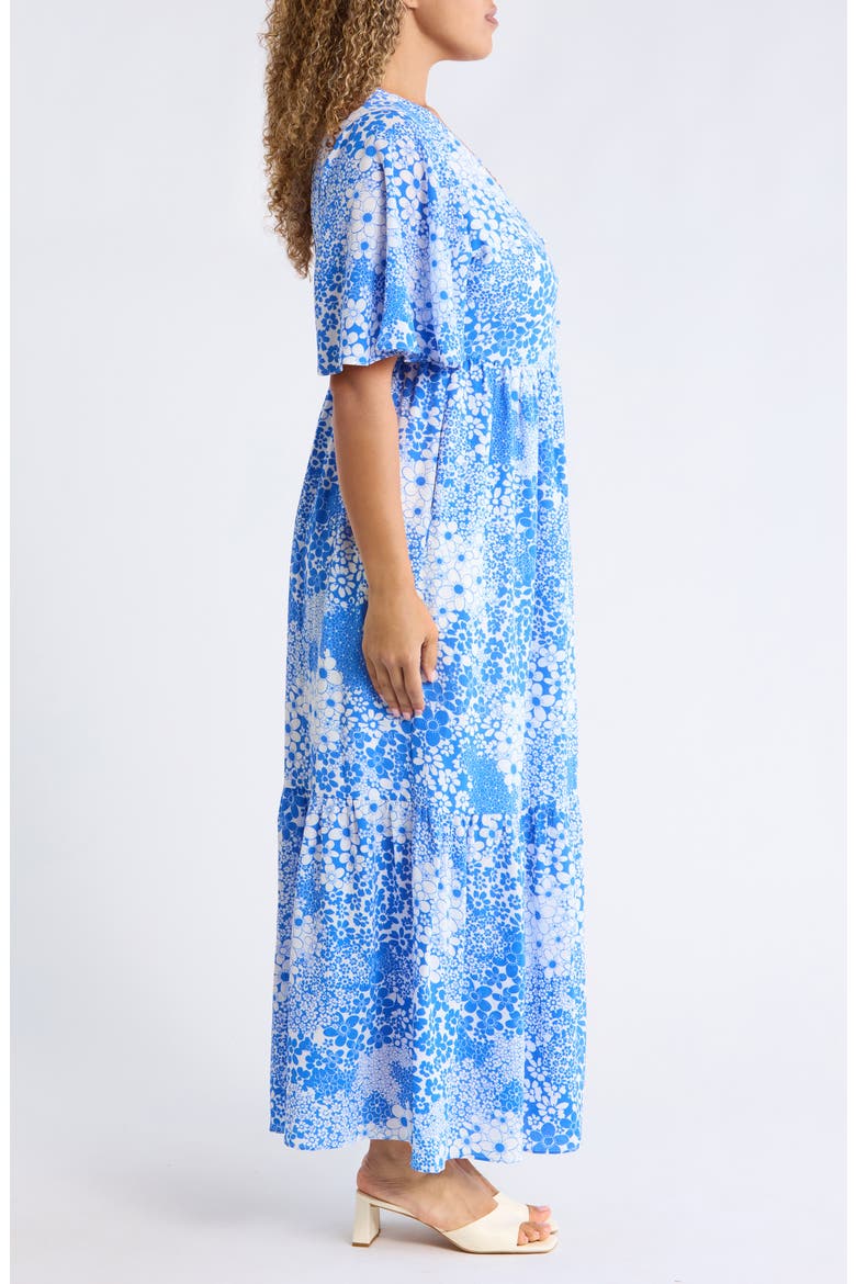 Pismo Floral Dress, Alternate, color, WHITE-BLUE-MULTI