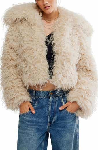 Free People Moonlight Faux Fur Jacket