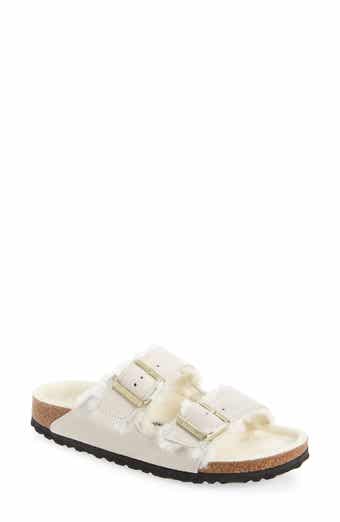Fleece lined birkenstocks sales