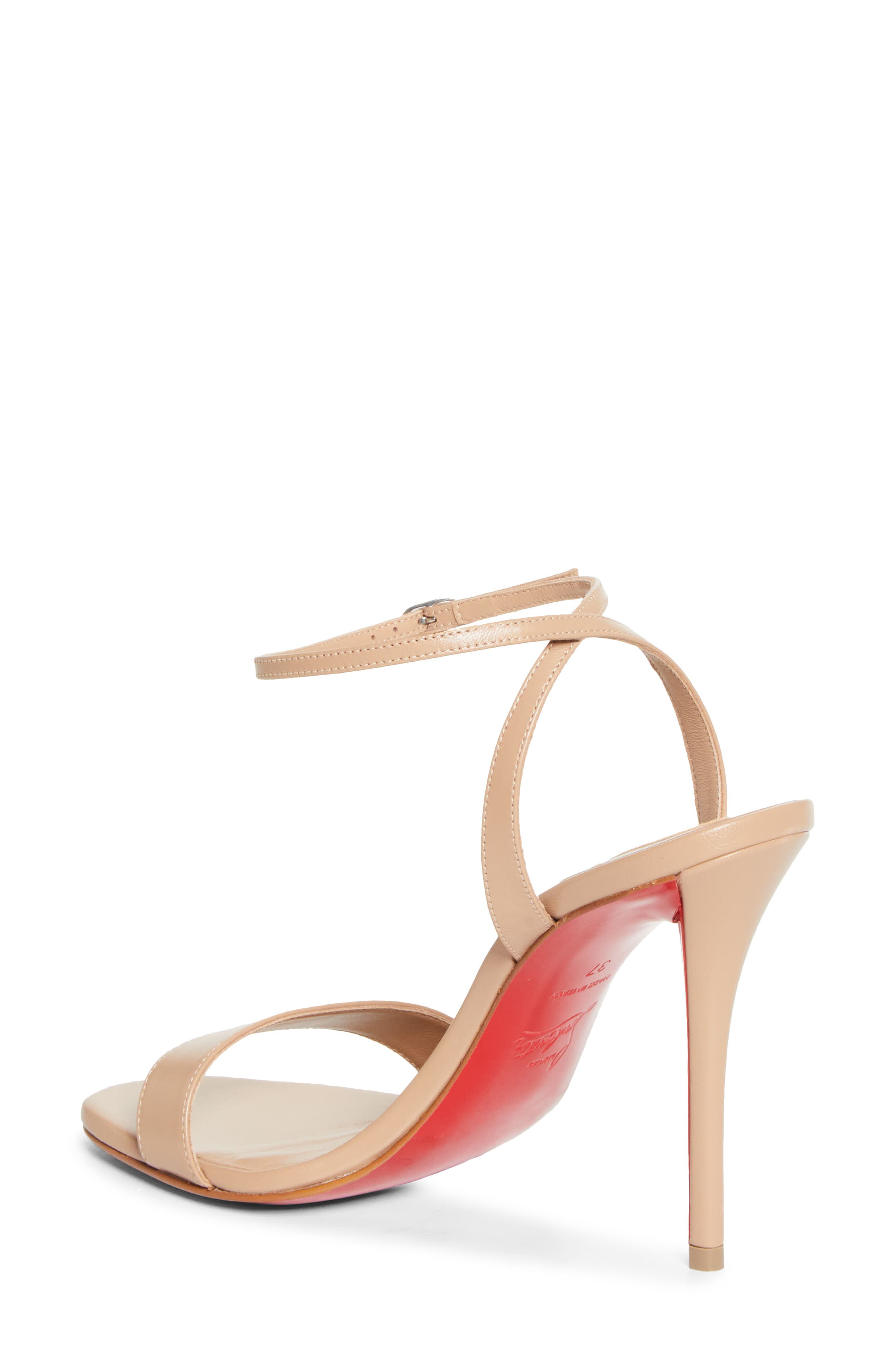 Miss Z Ankle Strap Sandal, Alternate, color, BLUSH/ BLUSH