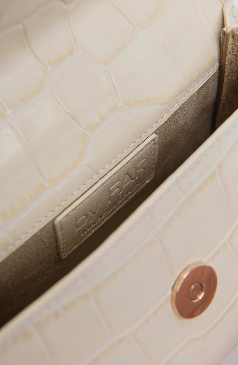 By Far Mini Semi Patent Leather Top Handle Bag, Alternate, color,