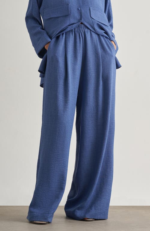 Mizalle Wide-leg Pants In Blue