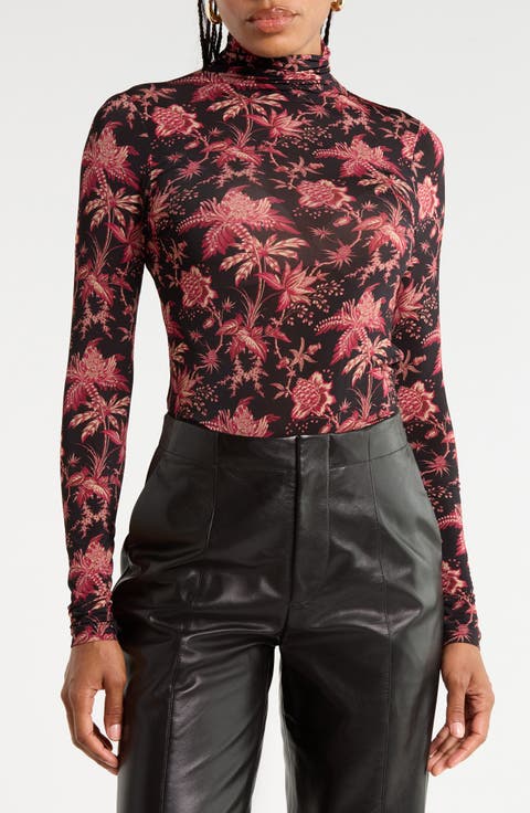 Aurelia Funnel Neck Jersey Top
