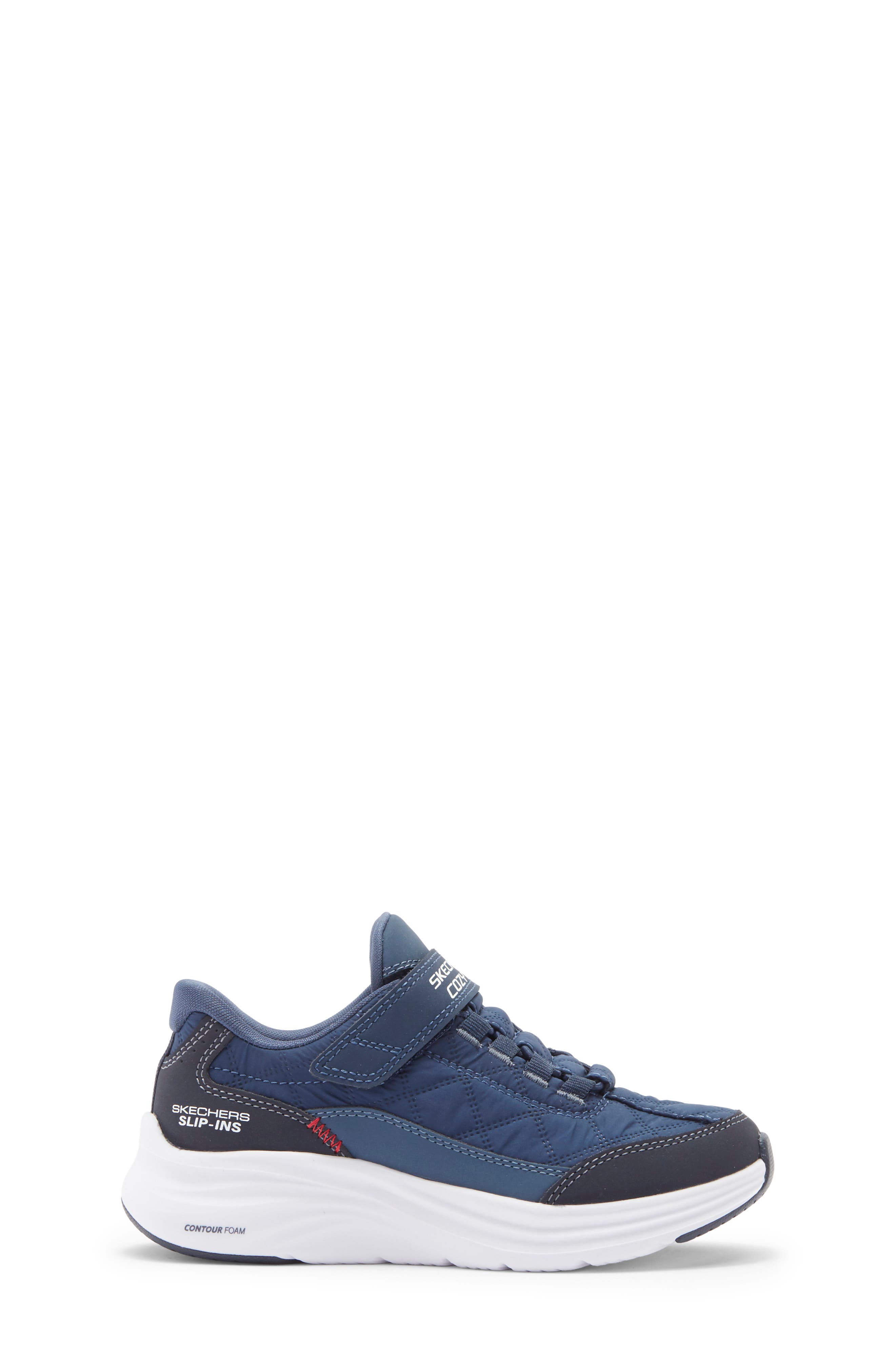 Kids' Contour Foam Sneaker, Alternate, color, NVY