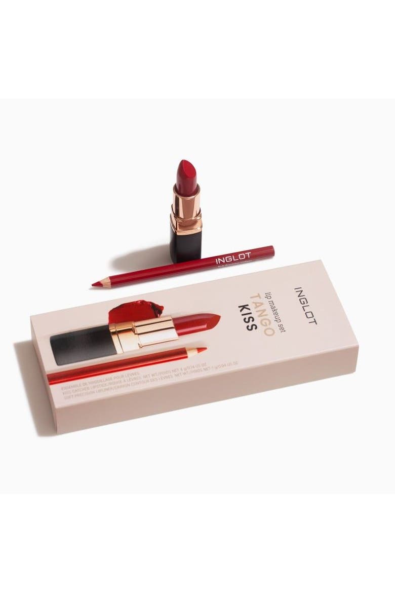 Lip Makeup Set Tango Kiss, Alternate, color, blush, carmine
