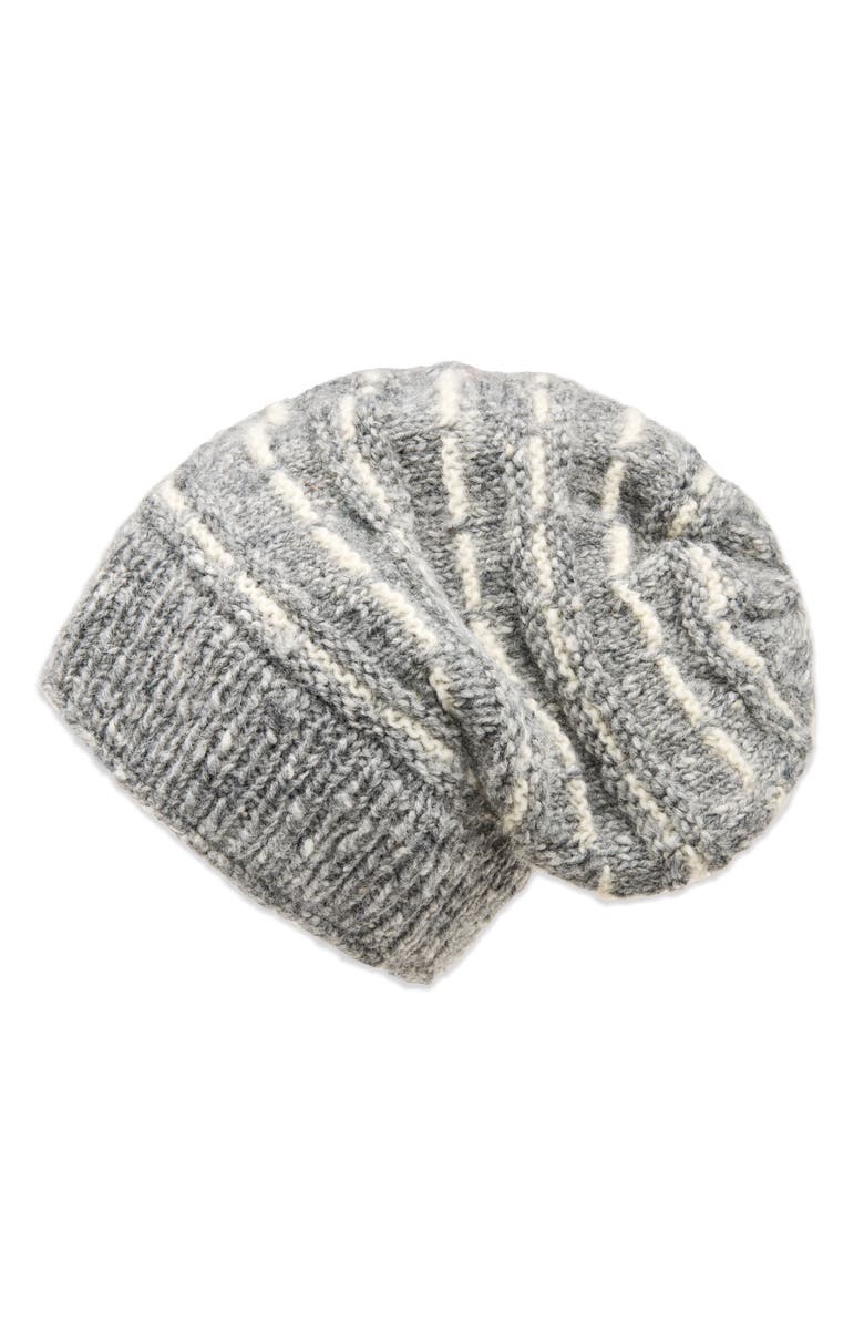 Feelgoodz Women's Artisan Hand-Knit Telluride Slouchy Cap, Main, color, 