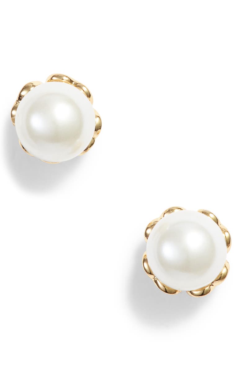 Kate Spade New York pearlette delicate stud earrings, Main, color,