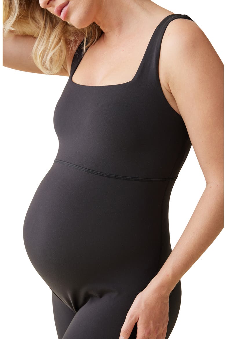 Maternity Jumpsuit, Alternate, color, BLACK