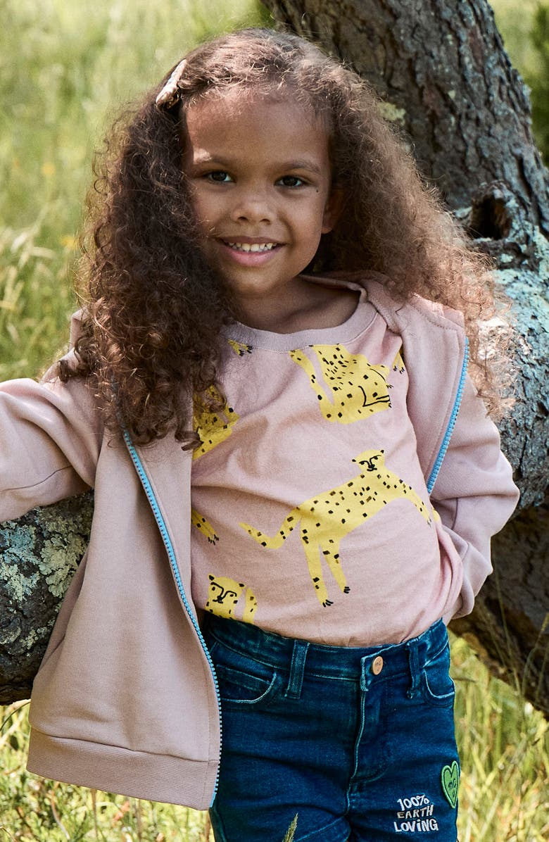 Mon Coeur Kids' Cat Graphic T-Shirt, Alternate, color, 