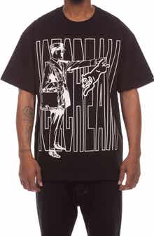 Catcha Tiger Cotton Graphic T-Shirt