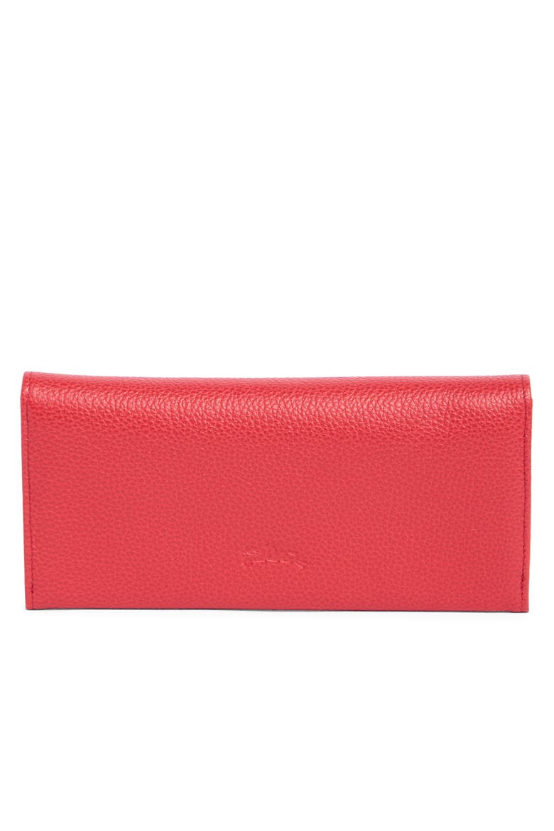 Le Foulonne Leather Continental Wallet, Alternate, color, LOVE