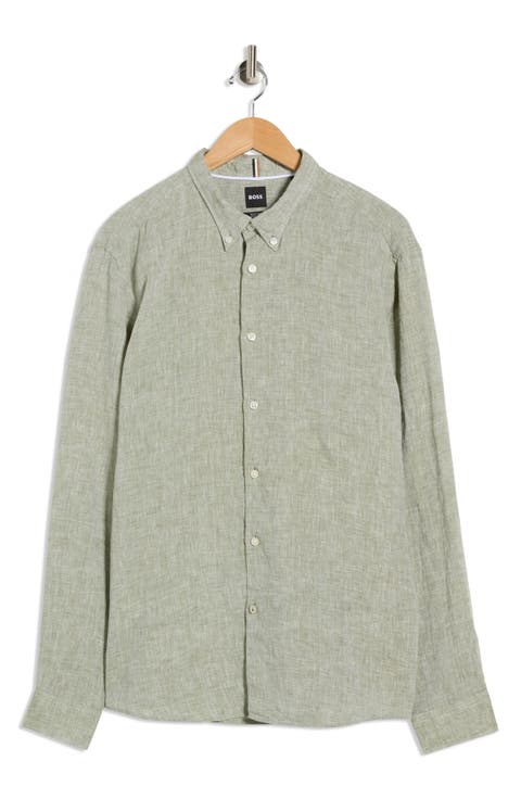 Liam Linen Dress Shirt
