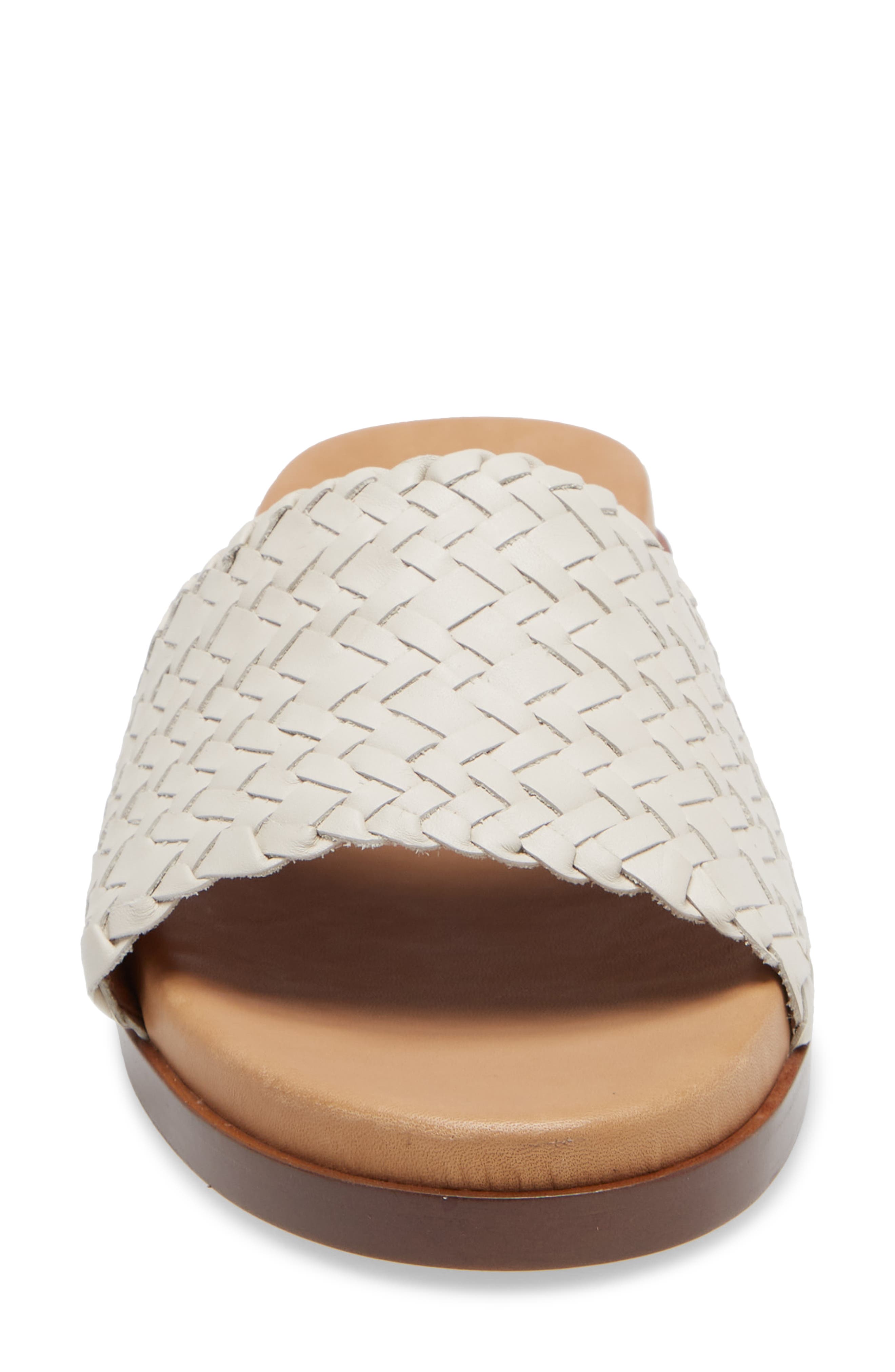 Madewell The Louisa Woven Slide Sandal, Alternate, color, 