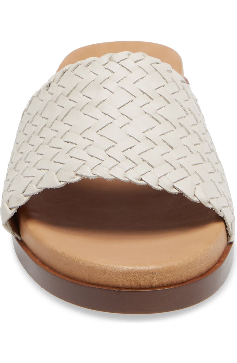 Madewell The Louisa Woven Slide Sandal, Alternate, color,