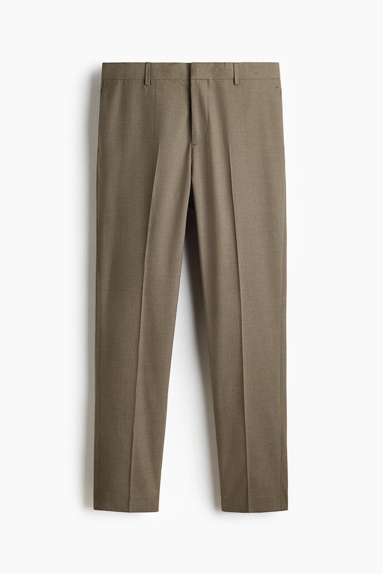 Slim-fit Suit Pants, Alternate, color, Taupe