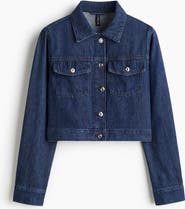 H&M Cropped Denim Jacket