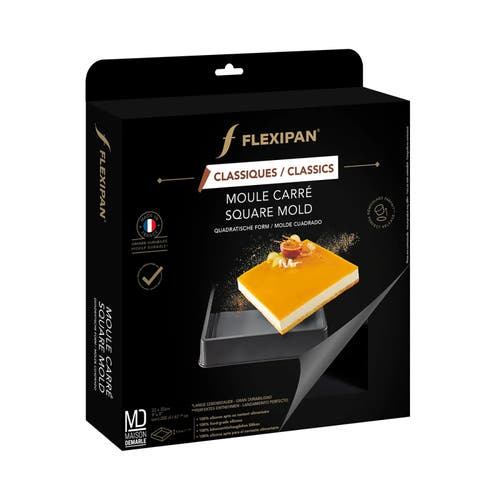 Silpat Flexipan Family Size Rectangle Mold In Black