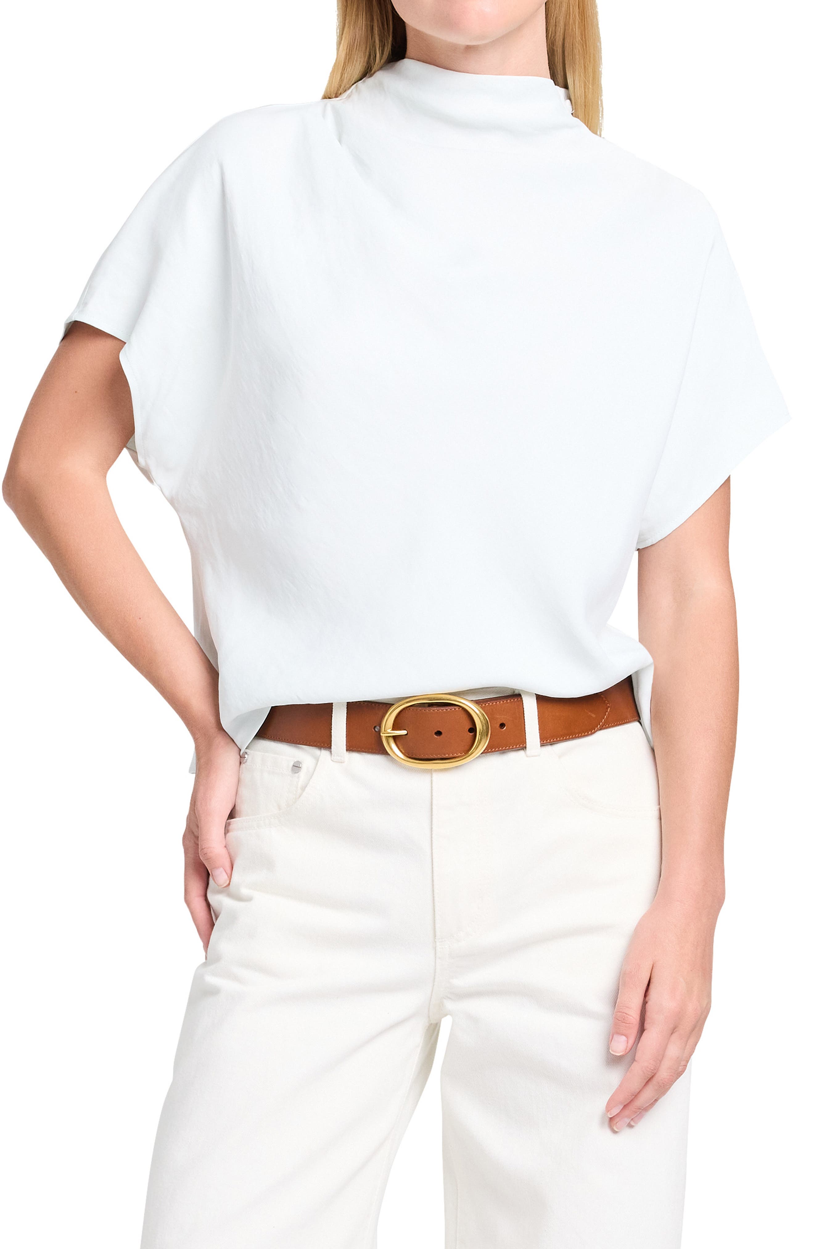 Mock Neck Top
