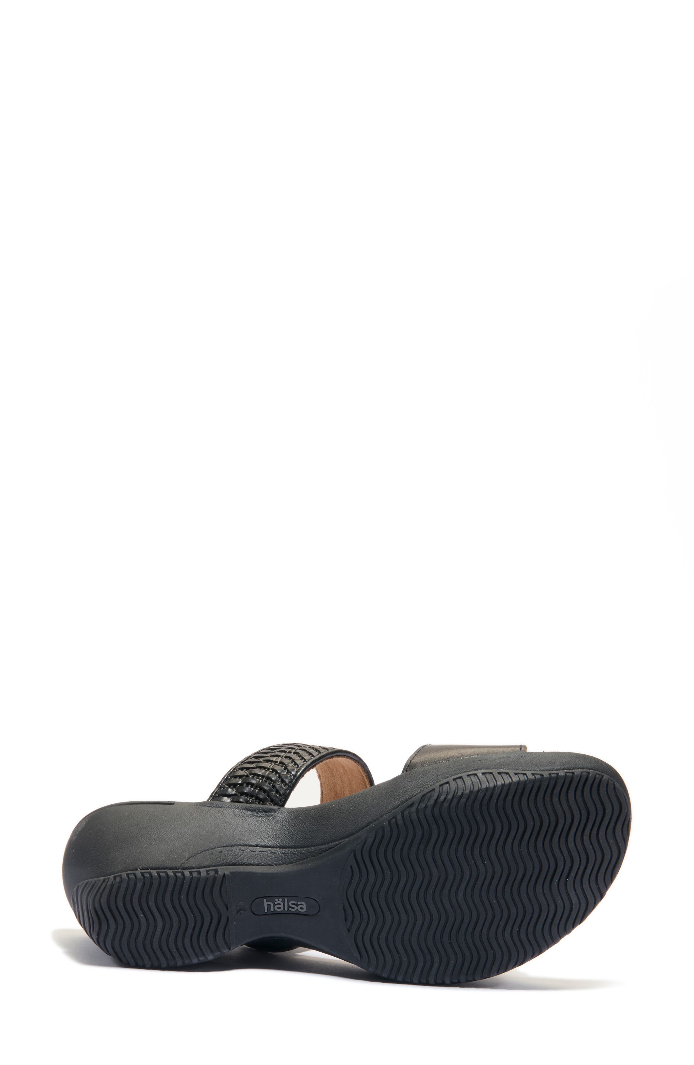 Hälsa Footwear Delilah Sandal, Alternate, color, Black
