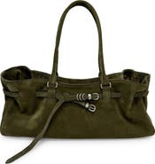 MARGESHERWOOD Soft Grandma Leather Shoulder Bag