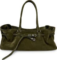 MARGESHERWOOD Soft Grandma Leather Shoulder Bag