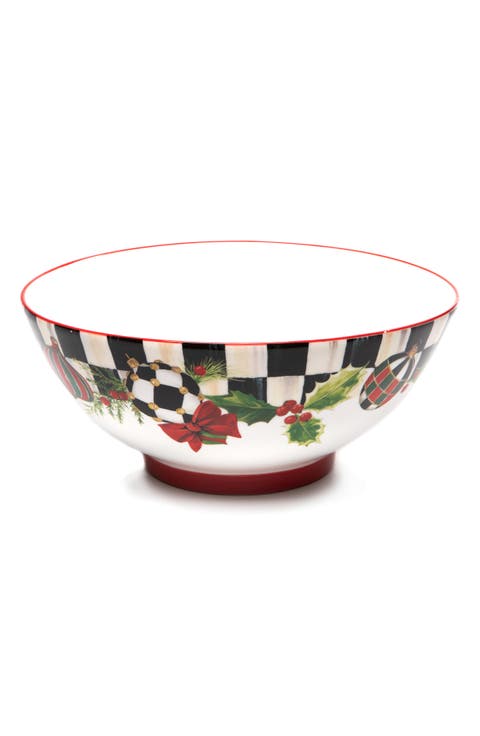 Deck the Halls Serving Bowl