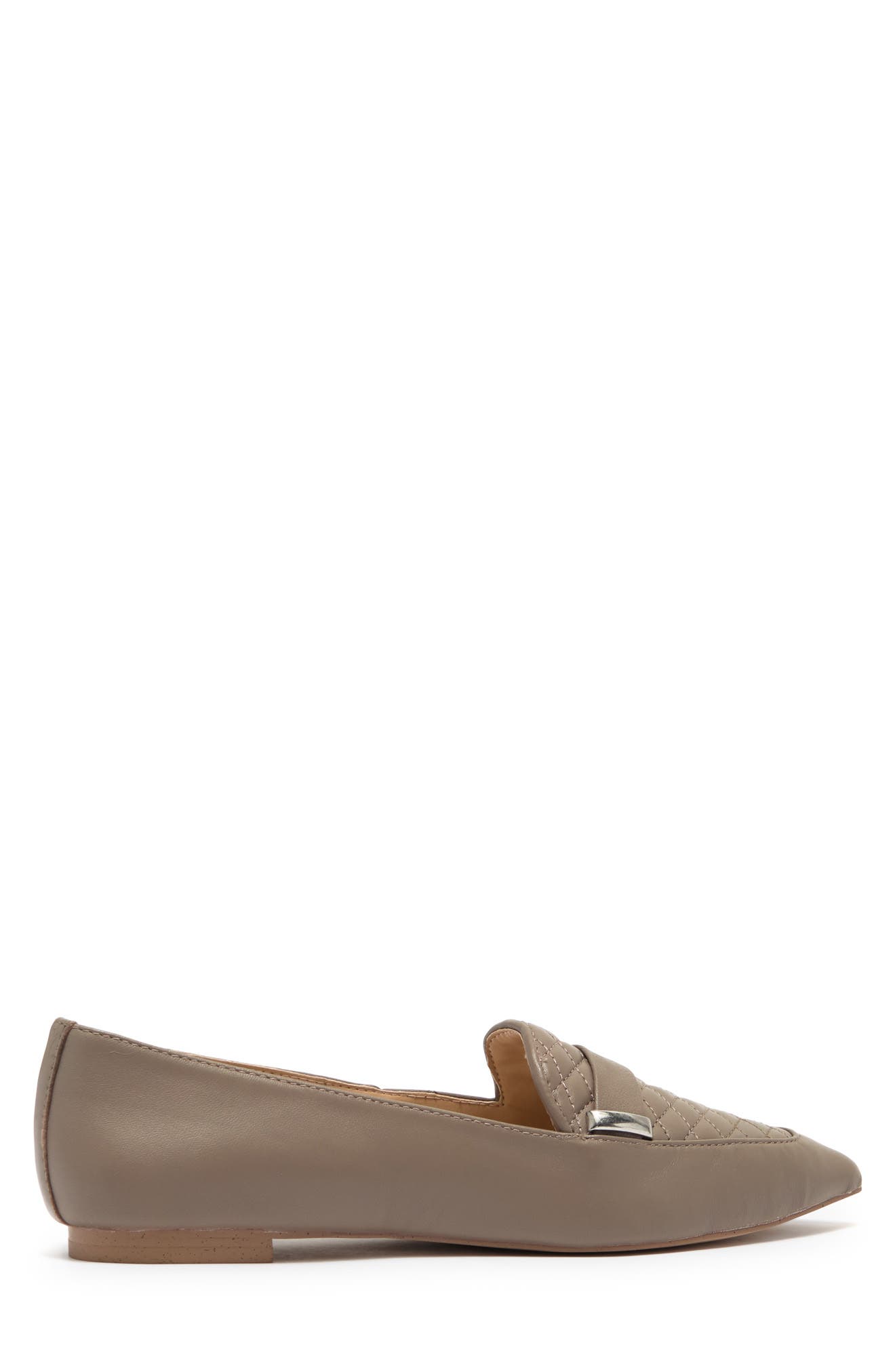Nayeli Quilted Leather Loafer, Alternate, color, PORTOBELLO