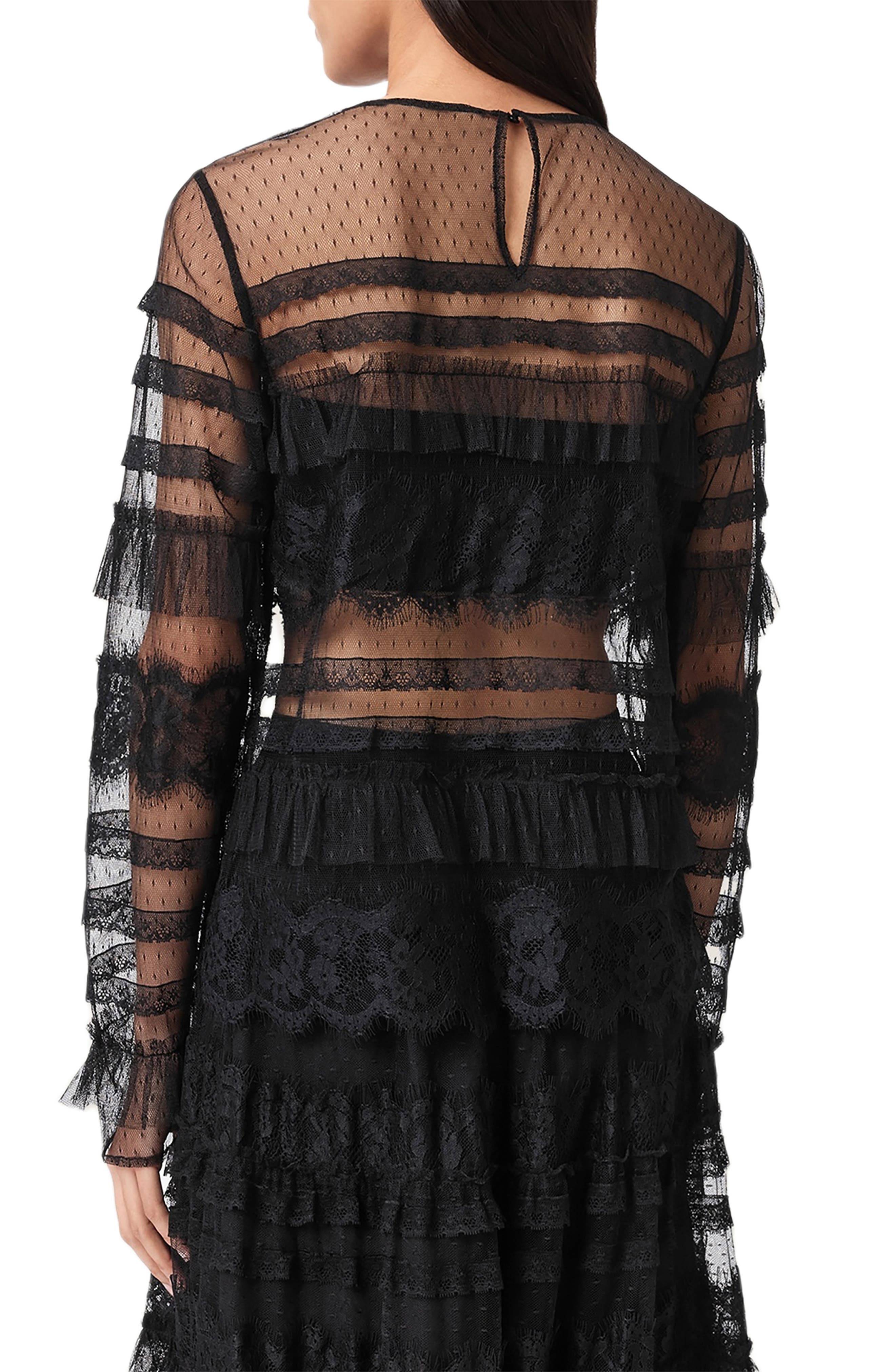 Arlea Ruffle Tulle Top - image 2