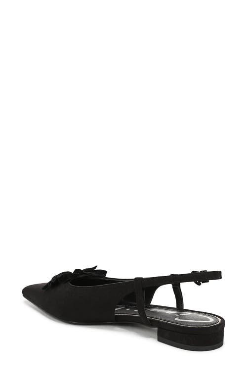 Circus Ny By Sam Edelman Delanie Pointed Toe Slingback Flat In Black