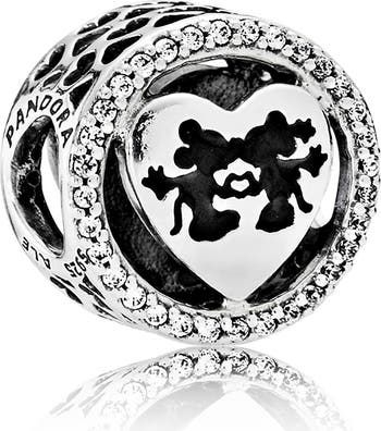 PANDORA Disney Mickey & Minnie Mouse Love Charm | Nordstrom