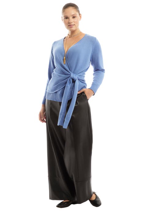 Wrap-Front Cardigan (Plus Available)