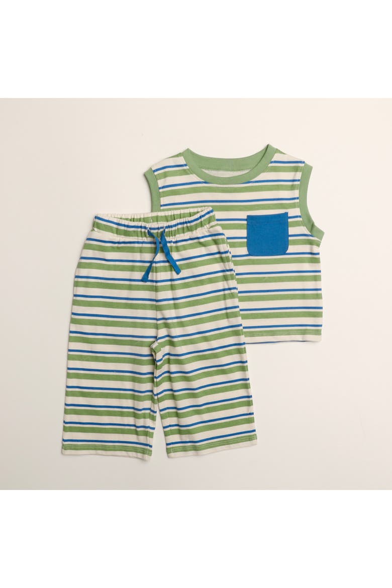 Jensen Set, Main, color, Blue Green Stripe