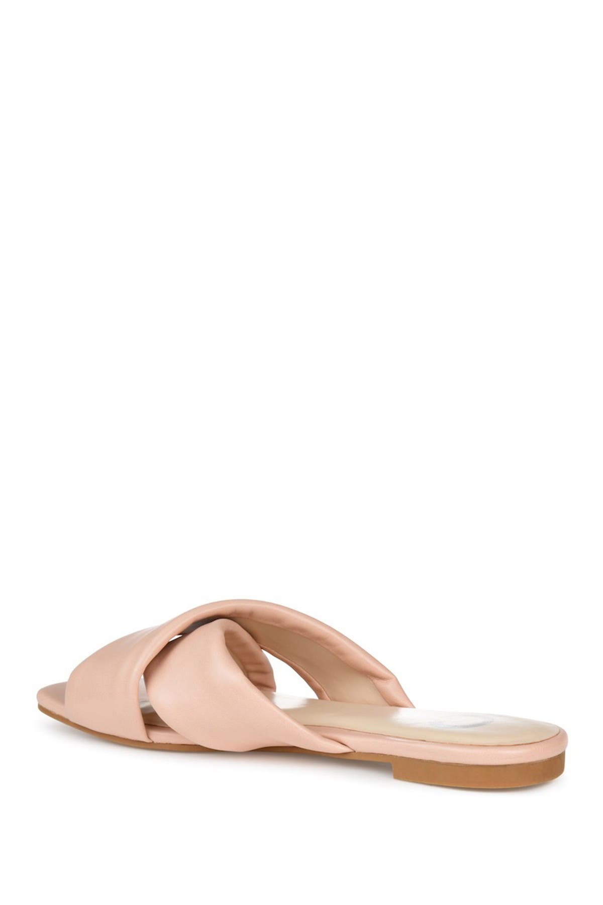 Journee Collection Carlotta Slide Sandal, Alternate, color, Blush