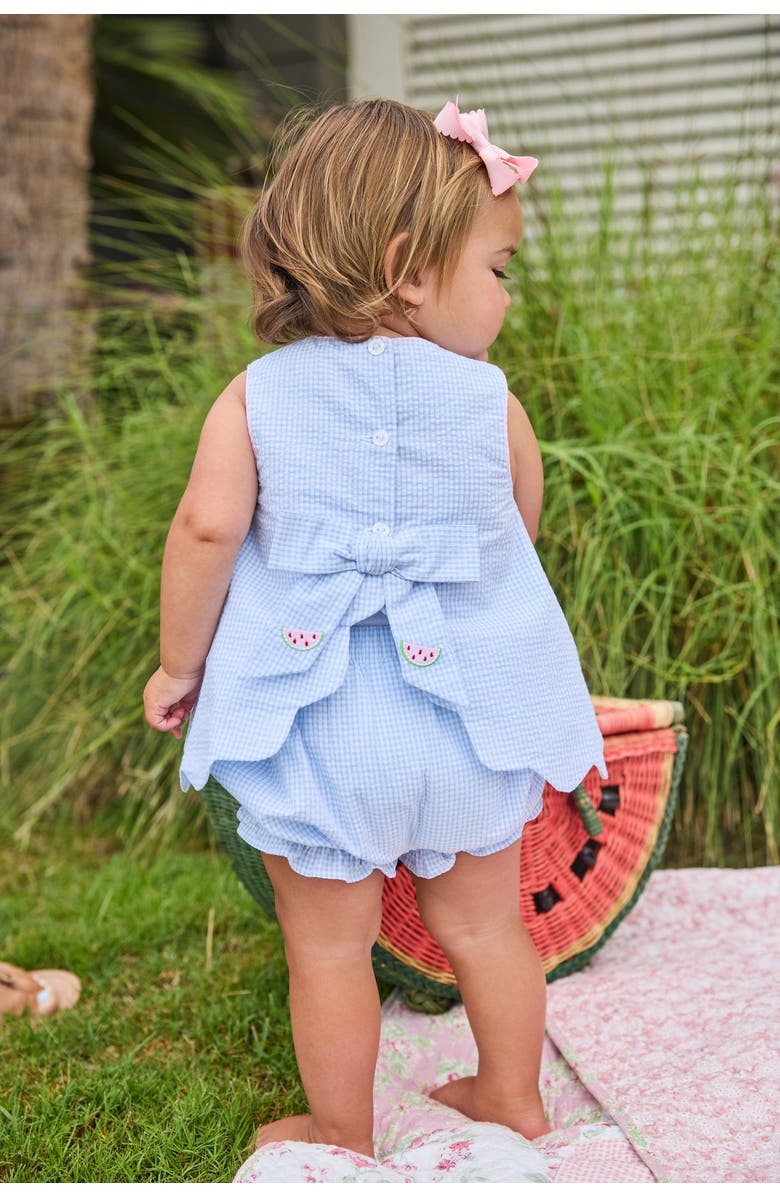 Little English Kids' Bow Back Bloomer Set, Alternate, color, Watermelon