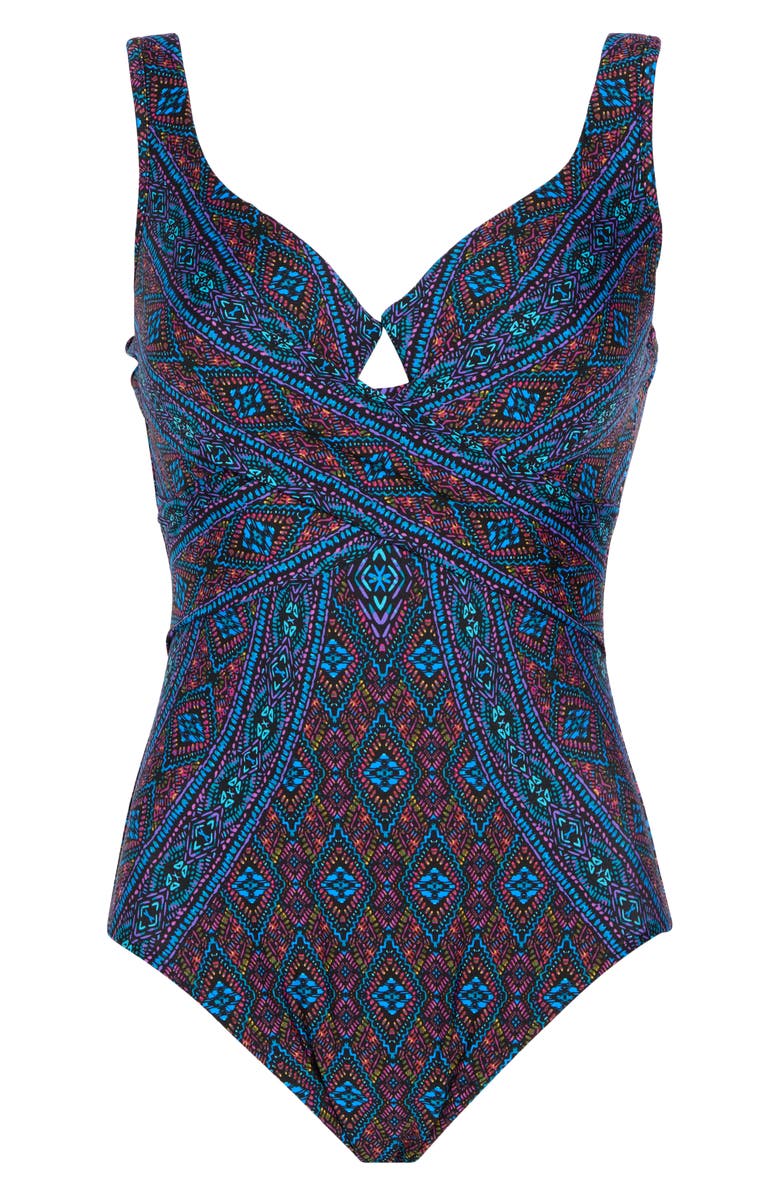 Miraclesuit<sup>®</sup> Escape One-Piece Swimsuit, Main, color,