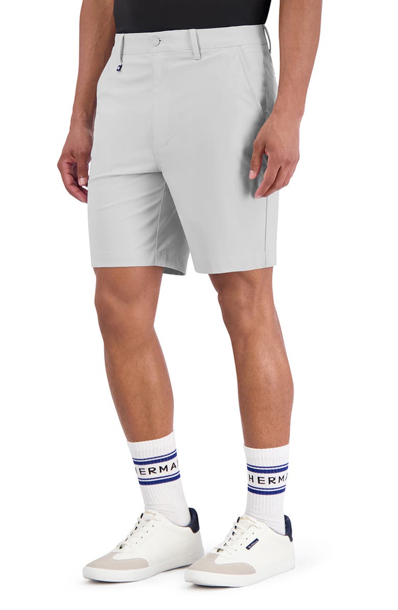 Ben Sherman 4-Way Stretch Tech Shorts, Alternate, color, Grey