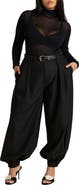 ELOQUII Balloon Trouser With Pleats