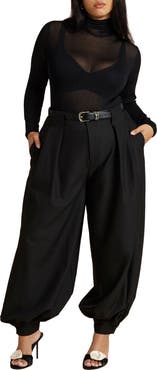 ELOQUII Balloon Trouser With Pleats