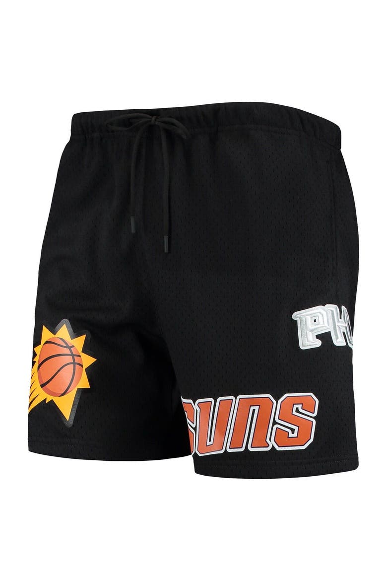 Men's Pro Standard Black Phoenix Suns Mesh Capsule Shorts, Alternate, color, Black