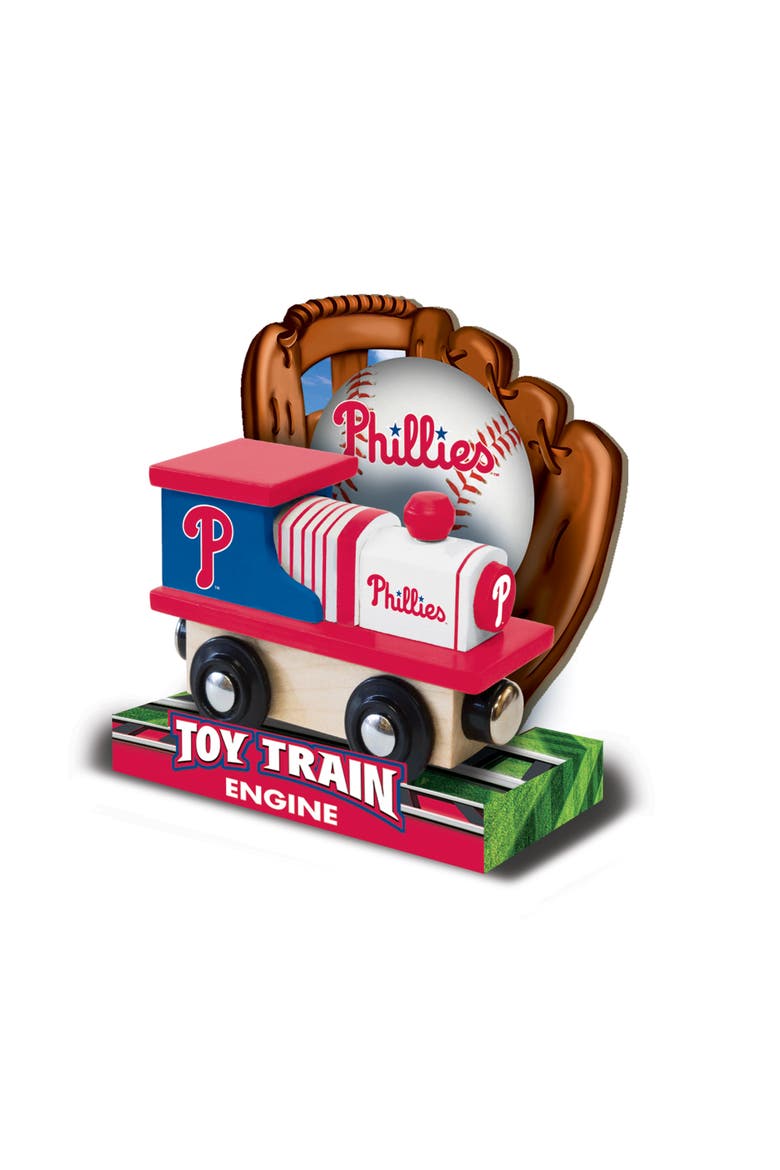 Philadelphia Phillies Toy Train Engine, Alternate, color, Multicolor