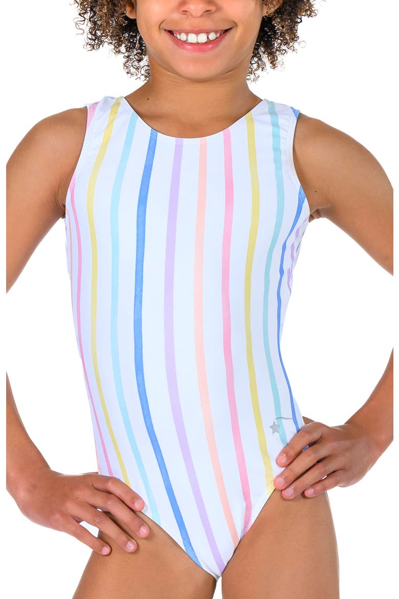 Candy Stripes Leotard, Main, color, Candy Stripes