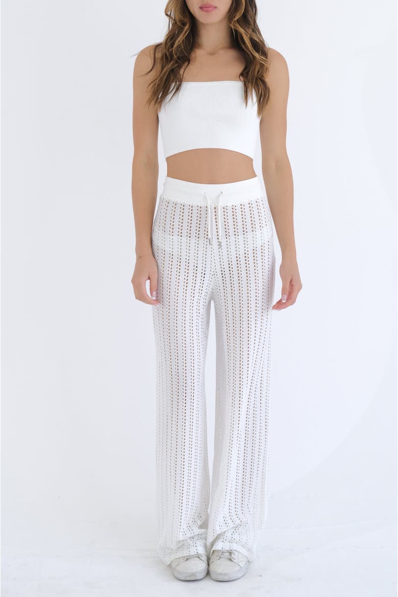 Mica Pant, Main, color, White