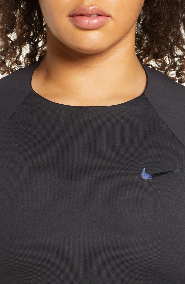 Nike Essential Dri-FIT Long Sleeve Hydroguard Top, Alternate, color, 