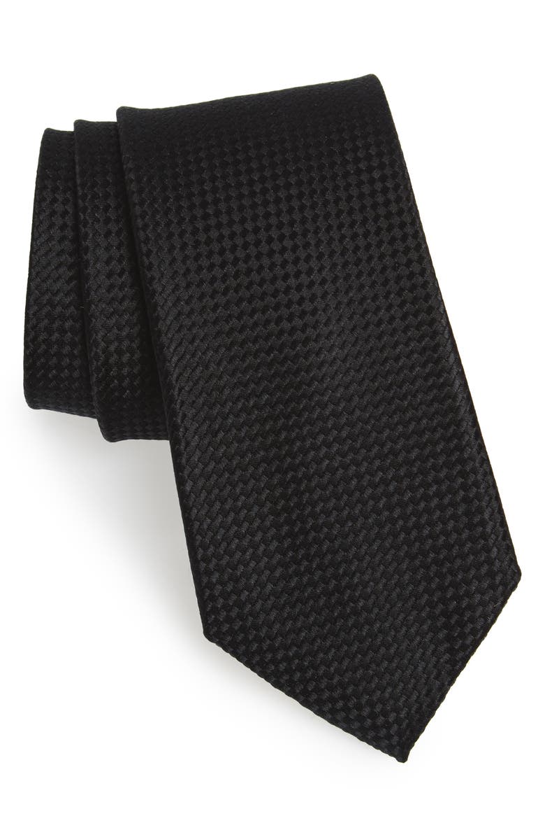 NORDSTROM MEN'S SHOP Check Silk Tie, Main, color,