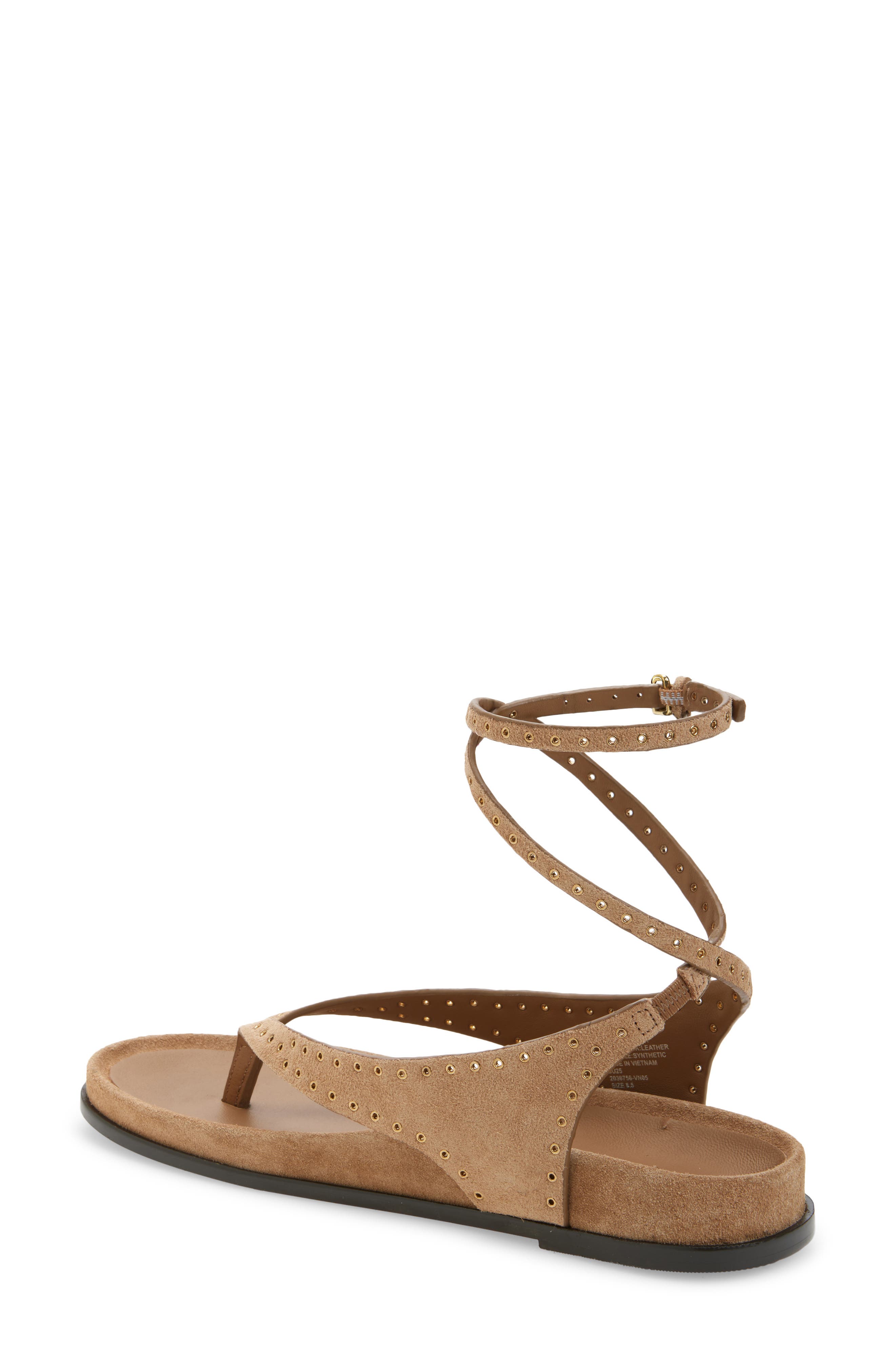 Madewell The Eleni Ankle Strap Sandal, Alternate, color, 