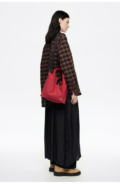 Bimba Y Lola Medium Nylon Paper Bag In Red