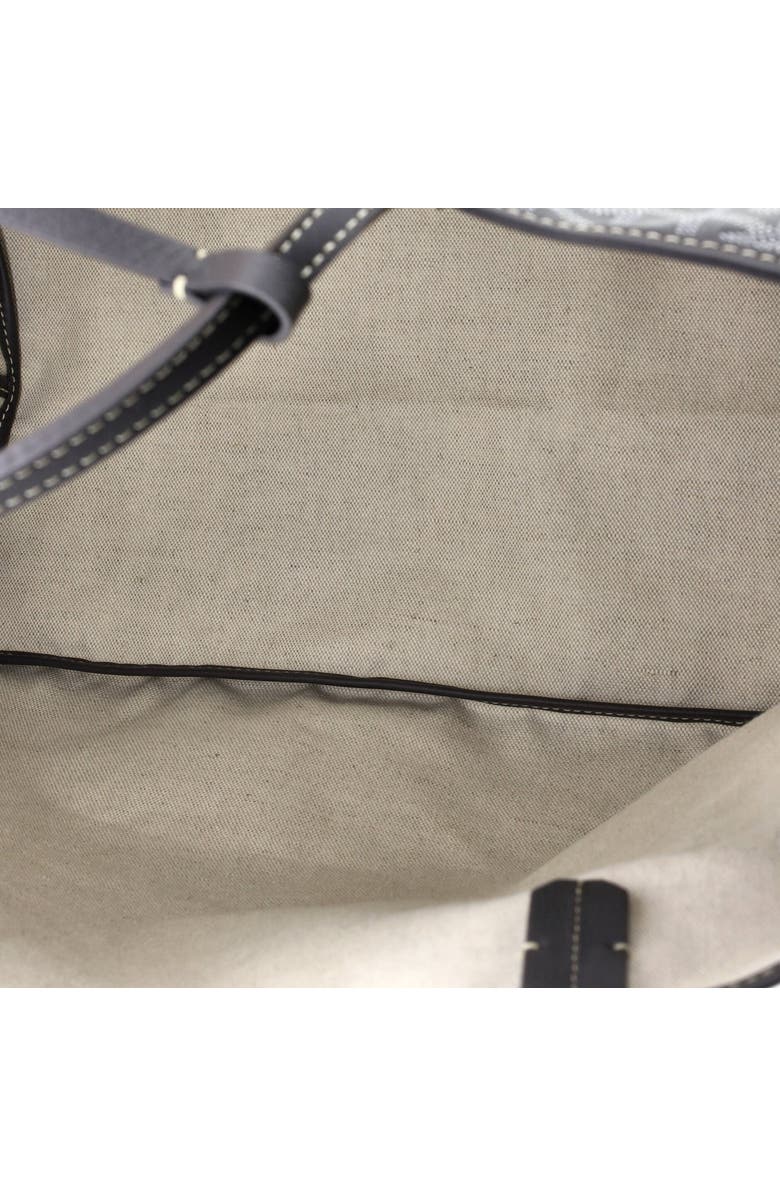 Pre-Owned Goyard Saint Louis Reversible Tote Coated Canvas and Printed Canvas GM, Alternate, color, Gray