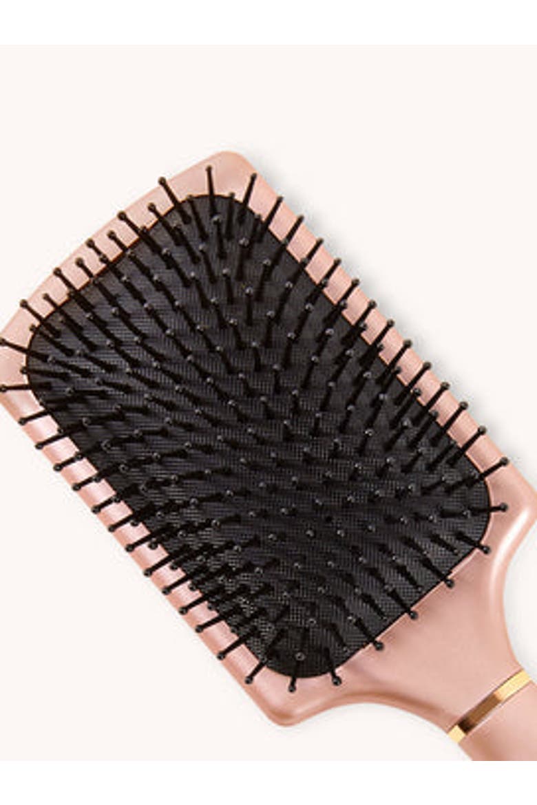 X NKB Paddle Brush, Alternate, color, Rose Gold