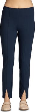 APNY Split Hem Pull-On Crop Slim Pants
